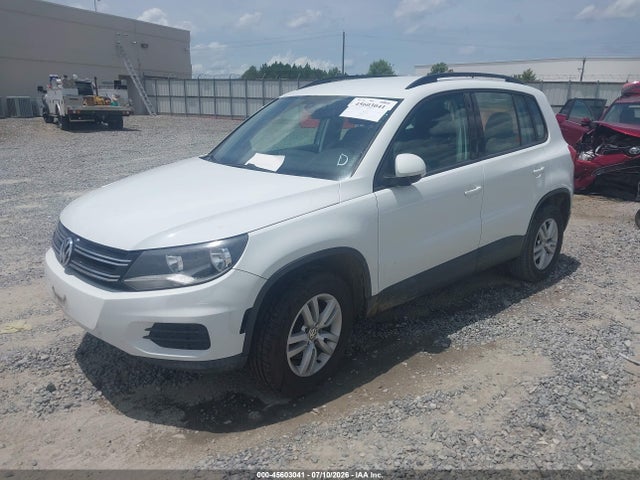 2016 Volkswagen Tiguan S მანქანა იყიდება აუქციონზე, vin: WVGAV7AX6GW559369, აუქციონის ნომერი: 45603041
