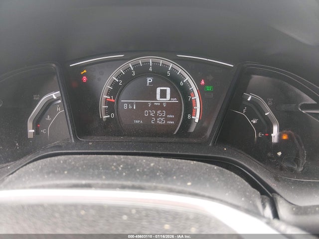 Aukcja sprzedaży 2018 Honda Civic Lx, vin: 2HGFC2F53JH500393, numer aukcji: 45603110