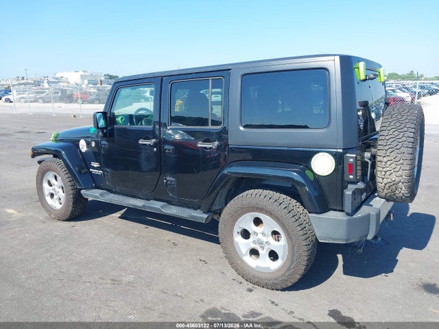 Продажа на аукционе авто 2014 Jeep Wrangler Unlimited Sahara, vin: 1C4BJWEGXEL121607, номер лота: 45603122