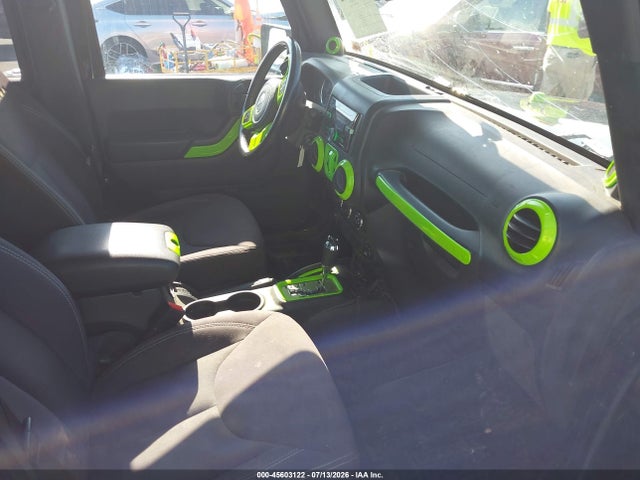 Продажа на аукционе авто 2014 Jeep Wrangler Unlimited Sahara, vin: 1C4BJWEGXEL121607, номер лота: 45603122