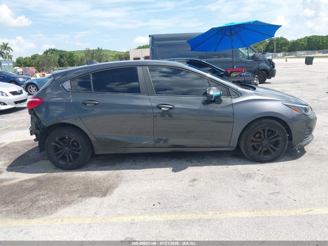 45603146 :رقم المزاد ، 3G1BE6SM5KS542700 vin ، 2019 Chevrolet Cruze Lt مزاد بيع