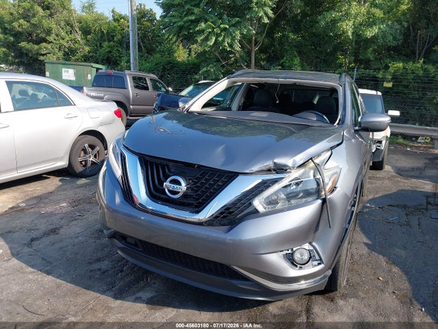 Продажа на аукционе авто 2018 Nissan Murano Sv, vin: 5N1AZ2MG3JN182483, номер лота: 45603180