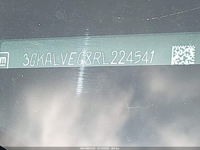 Aukcja sprzedaży 2024 Gmc Terrain Awd Slt, vin: 3GKALVEG8RL224541, numer aukcji: 45603239