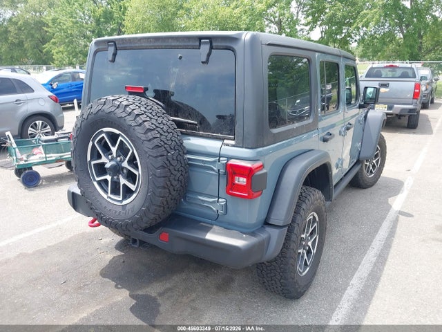 Auction sale of the 2024 Jeep Wrangler 4-door Rubicon 4x4, vin: 1C4PJXFG1RW328983, lot number: 45603349