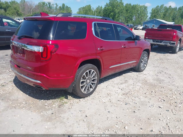 45603364 :رقم المزاد ، 1GKKNXLS1MZ167196 vin ، 2021 Gmc Acadia Awd Denali مزاد بيع