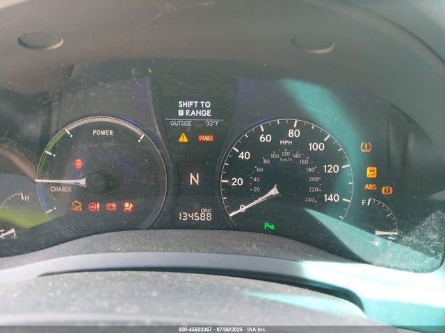 45603367 :رقم المزاد ، JTJBC1BA9C2432684 vin ، 2012 Lexus Rx 450h مزاد بيع