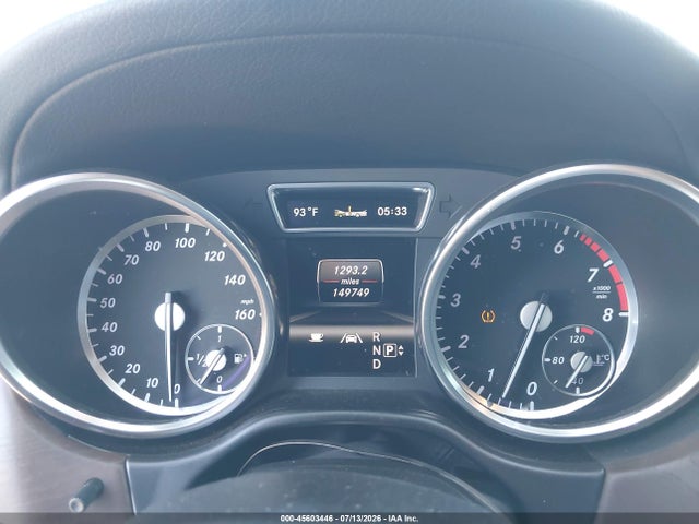 2013 Mercedes-benz Ml 550 4matic მანქანა იყიდება აუქციონზე, vin: 4JGDA7DB5DA123503, აუქციონის ნომერი: 45603446