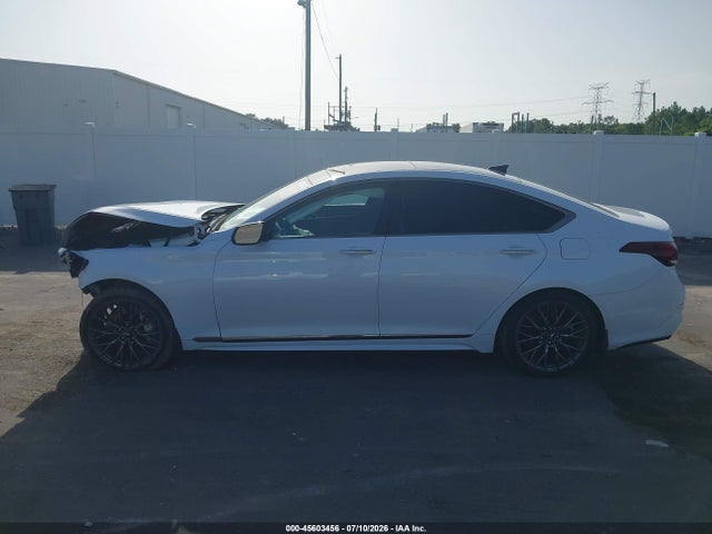 2019 Genesis G80 Sport/ultimate მანქანა იყიდება აუქციონზე, vin: KMTFN4JB3KU320154, აუქციონის ნომერი: 45603456