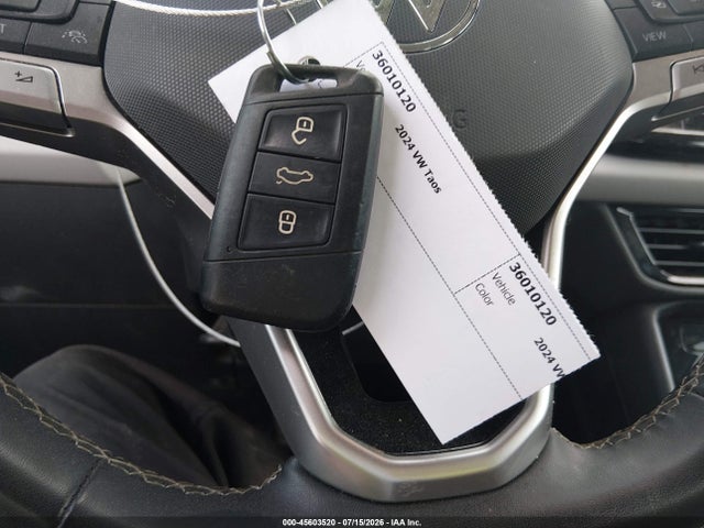 2024 Volkswagen Taos 1.5t S მანქანა იყიდება აუქციონზე, vin: 3VV5X7B21RM068005, აუქციონის ნომერი: 45603520