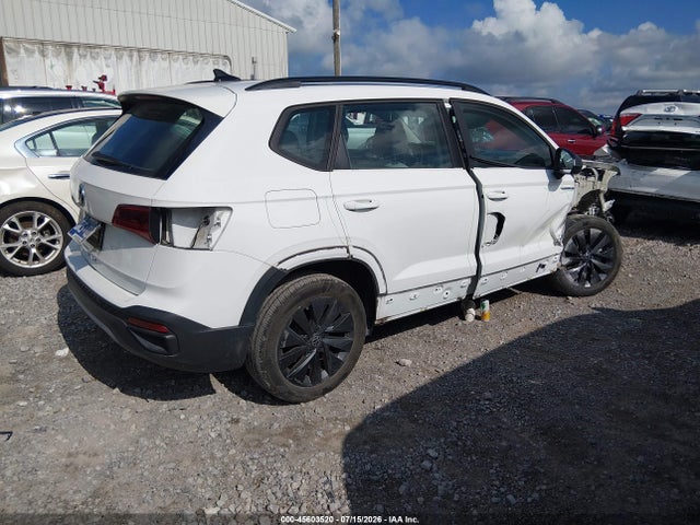 2024 Volkswagen Taos 1.5t S მანქანა იყიდება აუქციონზე, vin: 3VV5X7B21RM068005, აუქციონის ნომერი: 45603520