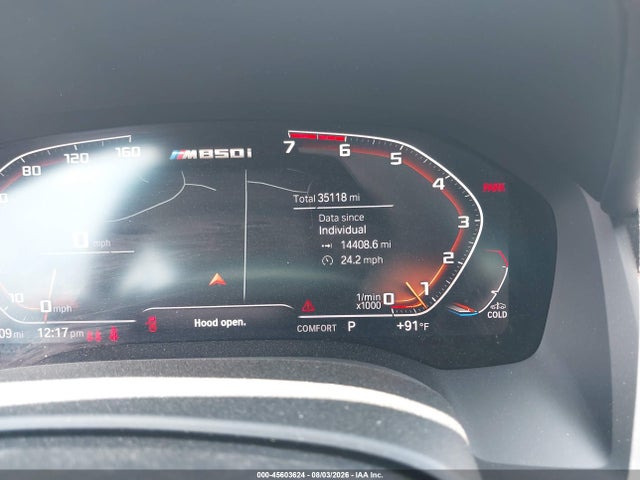 Aukcja sprzedaży 2019 Bmw M850i Xdrive, vin: WBAFY4C5XKBX38930, numer aukcji: 45603624