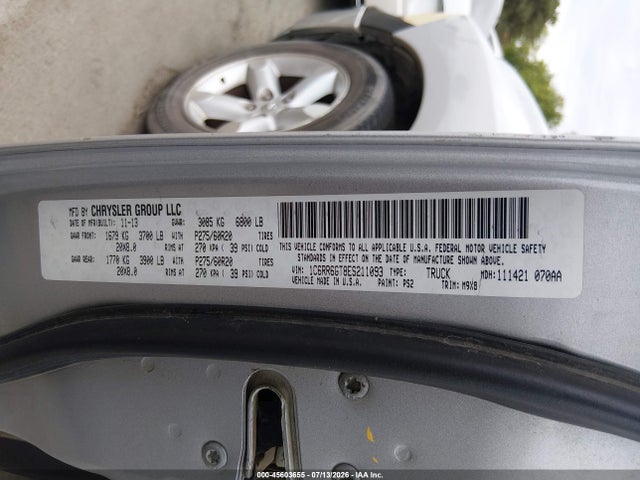 1C6RR6GT8ES211093 RAM 1500 Big Horn