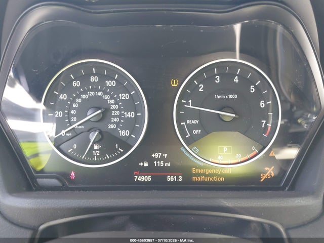 Aukcja sprzedaży 2018 Bmw X1 Sdrive28i, vin: WBXHU7C31J5H43749, numer aukcji: 45603657