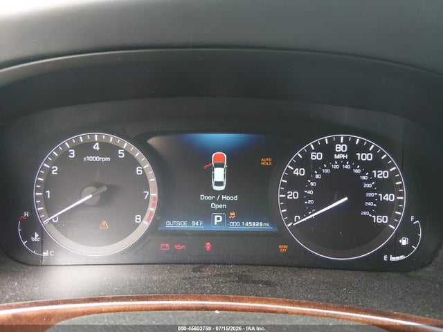 Продаж на аукціоні авто 2015 Hyundai Equus Signature, vin: KMHGH4JH5FU094540, номер лоту: 45603759