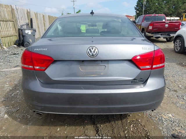 2014 Volkswagen Passat Se მანქანა იყიდება აუქციონზე, vin: 1VWBN7A36EC024706, აუქციონის ნომერი: 45603778
