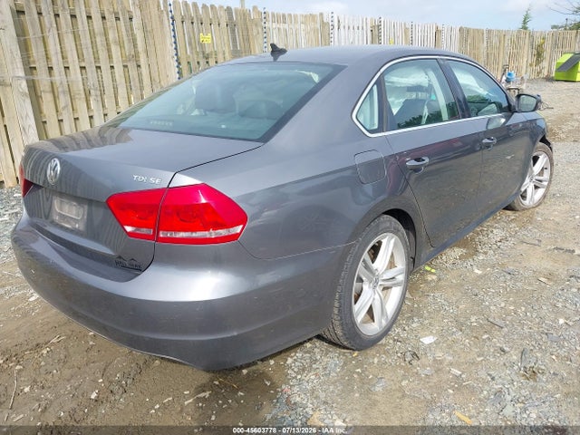 2014 Volkswagen Passat Se მანქანა იყიდება აუქციონზე, vin: 1VWBN7A36EC024706, აუქციონის ნომერი: 45603778