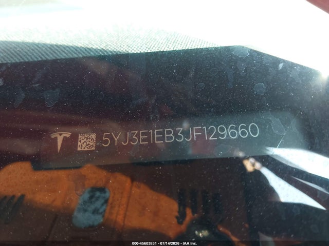 Продажа на аукционе авто 2018 Tesla Model 3 Long Range/performance, vin: 5YJ3E1EB3JF129660, номер лота: 45603831