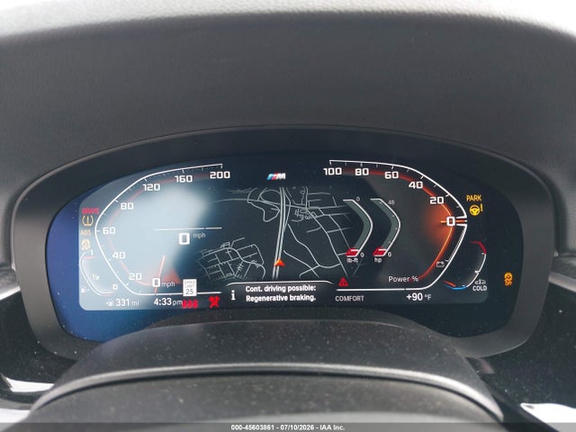 2023 Bmw 540 I Xdrive მანქანა იყიდება აუქციონზე, vin: WBA73BJ01PCL83906, აუქციონის ნომერი: 45603861