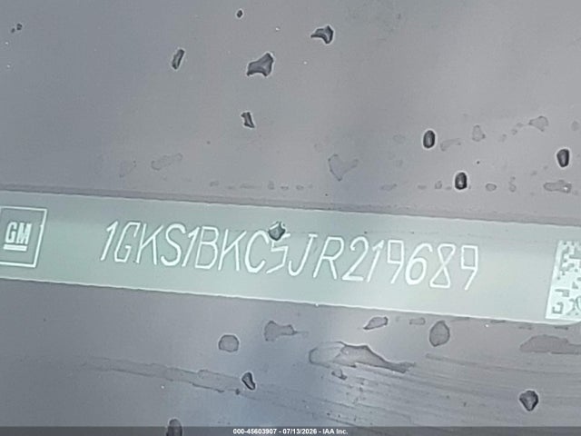 Aukcja sprzedaży 2018 Gmc Yukon Slt, vin: 1GKS1BKC5JR219689, numer aukcji: 45603907