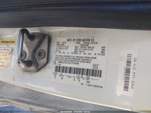 Ford Transit Connect Xl 2018 NM0LE7E74J1375458 Image 9
