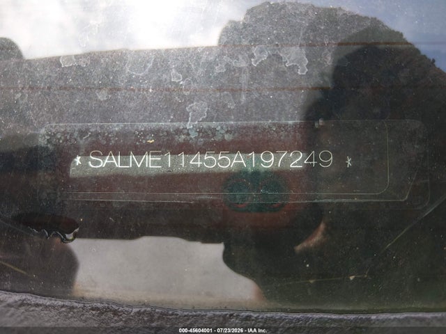 Aukcja sprzedaży 2005 Land Rover Range Rover Hse, vin: SALME11455A197249, numer aukcji: 45604001