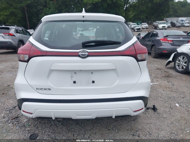 2022 Nissan Kicks S Xtronic Cvt მანქანა იყიდება აუქციონზე, vin: 3N1CP5BV9NL496976, აუქციონის ნომერი: 45604151
