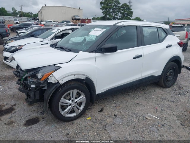 2022 Nissan Kicks S Xtronic Cvt მანქანა იყიდება აუქციონზე, vin: 3N1CP5BV9NL496976, აუქციონის ნომერი: 45604151