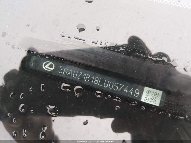 Aukcja sprzedaży 2020 Lexus Es 350 F Sport, vin: 58AGZ1B18LU057449, numer aukcji: 45604170