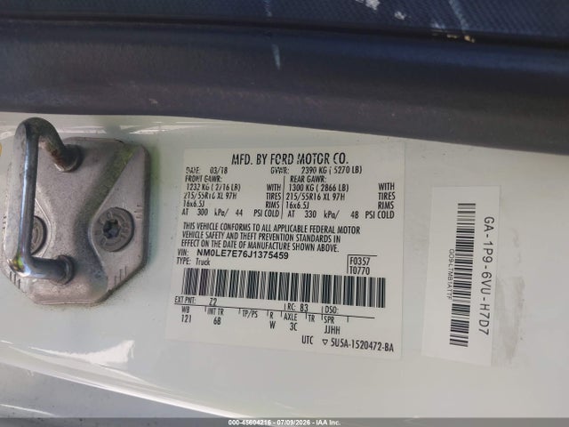 NM0LE7E76J1375459 Ford Transit Connect Xl