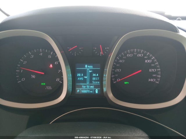 45604254 :رقم المزاد ، 2GNALFEK9D6350157 vin ، 2013 Chevrolet Equinox Ltz مزاد بيع