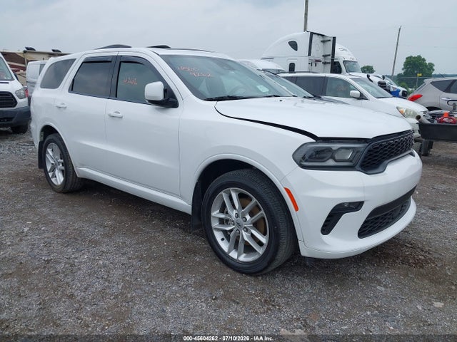 2022 Dodge Durango Gt Plus Awd მანქანა იყიდება აუქციონზე, vin: 1C4RDJDG2NC105220, აუქციონის ნომერი: 45604262