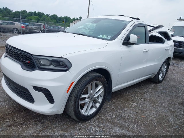 2022 Dodge Durango Gt Plus Awd მანქანა იყიდება აუქციონზე, vin: 1C4RDJDG2NC105220, აუქციონის ნომერი: 45604262