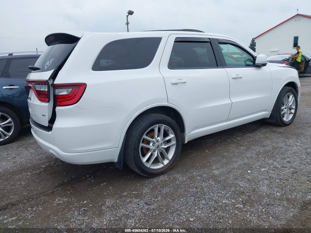 2022 Dodge Durango Gt Plus Awd მანქანა იყიდება აუქციონზე, vin: 1C4RDJDG2NC105220, აუქციონის ნომერი: 45604262