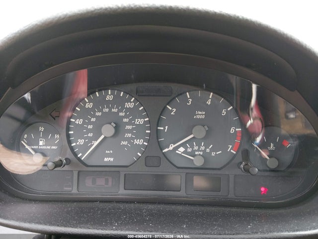 2001 Bmw 325ci მანქანა იყიდება აუქციონზე, vin: WBABS33421JY51518, აუქციონის ნომერი: 45604278