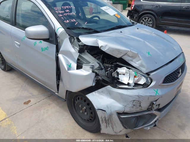 45604349 :رقم المزاد ، ML32A3HJ7KH015686 vin ، 2019 Mitsubishi Mirage Es مزاد بيع