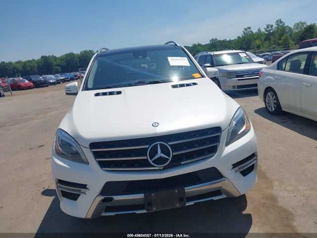 45604357 :رقم المزاد ، 4JGDA5HB4FA471200 vin ، 2015 Mercedes-benz Ml 350 4matic مزاد بيع