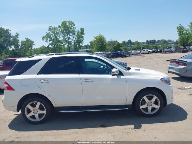 45604357 :رقم المزاد ، 4JGDA5HB4FA471200 vin ، 2015 Mercedes-benz Ml 350 4matic مزاد بيع