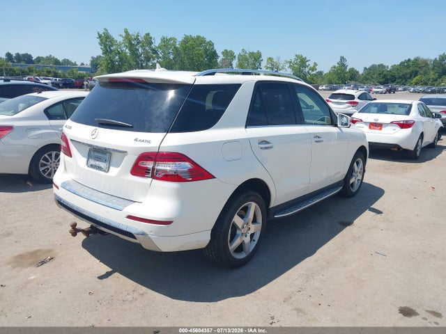 45604357 :رقم المزاد ، 4JGDA5HB4FA471200 vin ، 2015 Mercedes-benz Ml 350 4matic مزاد بيع