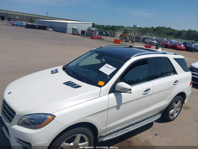 45604357 :رقم المزاد ، 4JGDA5HB4FA471200 vin ، 2015 Mercedes-benz Ml 350 4matic مزاد بيع