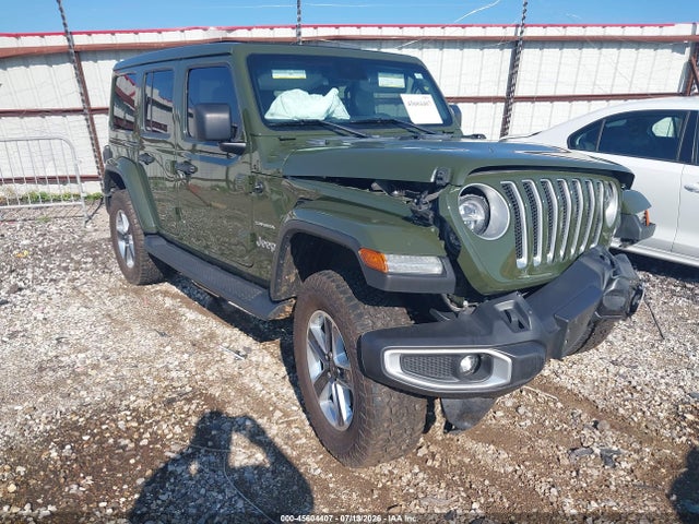 45604407 :رقم المزاد ، 1C4HJXEN6MW605995 vin ، 2021 Jeep Wrangler Unlimited Sahara مزاد بيع
