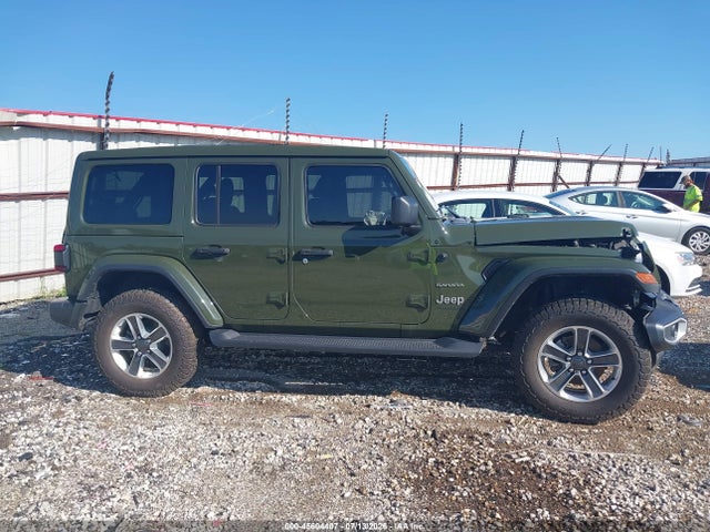 45604407 :رقم المزاد ، 1C4HJXEN6MW605995 vin ، 2021 Jeep Wrangler Unlimited Sahara مزاد بيع