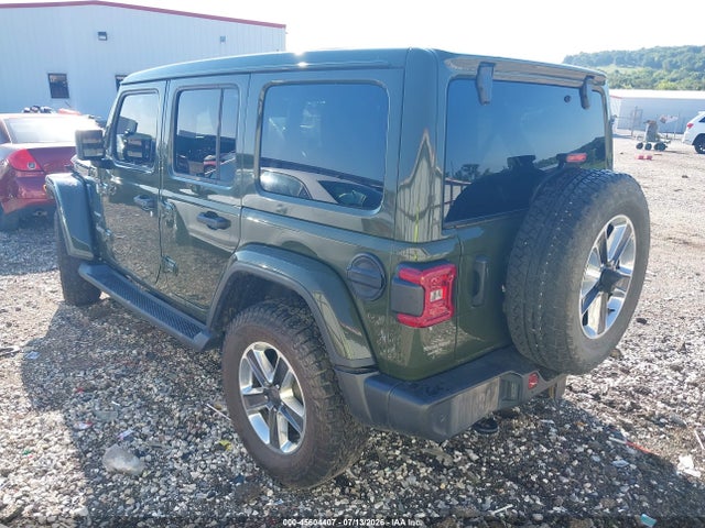 45604407 :رقم المزاد ، 1C4HJXEN6MW605995 vin ، 2021 Jeep Wrangler Unlimited Sahara مزاد بيع