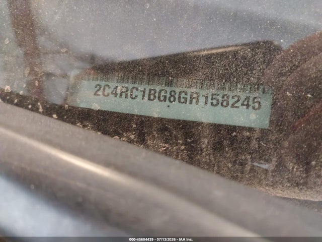 Aukcja sprzedaży 2016 Chrysler Town & Country Touring, vin: 2C4RC1BG8GR158245, numer aukcji: 45604439