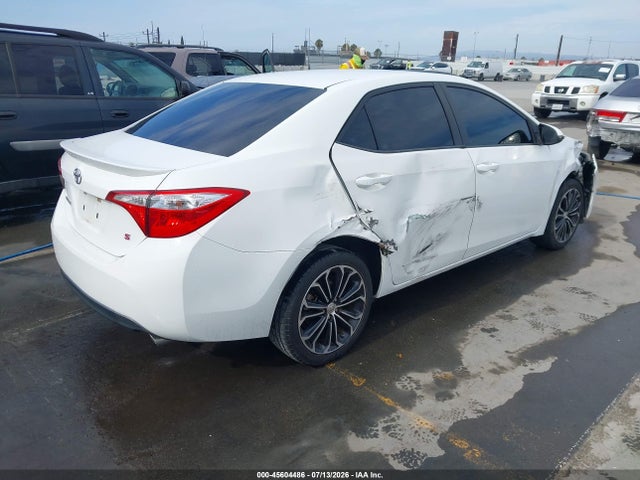 Продажа на аукционе авто 2016 Toyota Corolla S Plus, vin: 5YFBURHE5GP392216, номер лота: 45604486