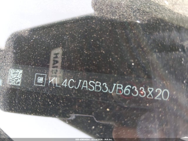 45604584 :رقم المزاد ، KL4CJASB3JB633820 vin ، 2018 Buick Encore Preferred مزاد بيع