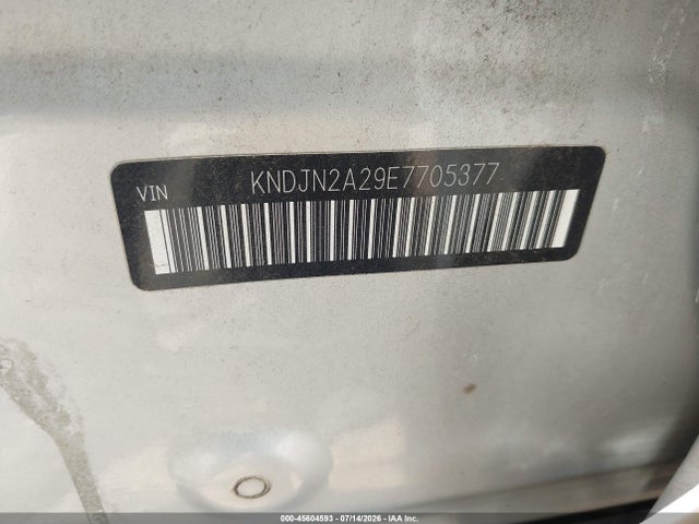 Aukcja sprzedaży 2014 Kia Soul, vin: KNDJN2A29E7705377, numer aukcji: 45604593