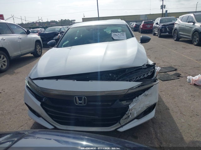 45604630 :رقم المزاد ، 1HGCV1F35MA097817 vin ، 2021 Honda Accord Sport مزاد بيع