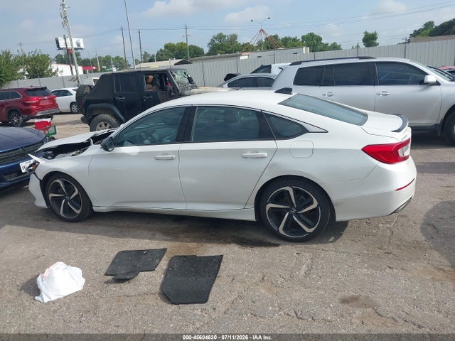 45604630 :رقم المزاد ، 1HGCV1F35MA097817 vin ، 2021 Honda Accord Sport مزاد بيع