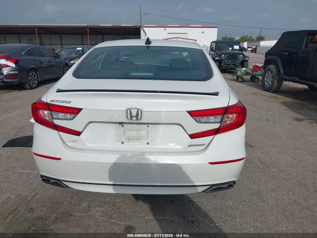 45604630 :رقم المزاد ، 1HGCV1F35MA097817 vin ، 2021 Honda Accord Sport مزاد بيع
