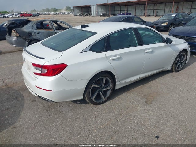 45604630 :رقم المزاد ، 1HGCV1F35MA097817 vin ، 2021 Honda Accord Sport مزاد بيع